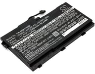 Batteri till HP ZBook 17 G3 mfl - 8.300 mAh