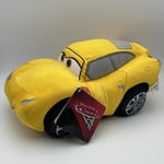 Peluche Cruz Ramirez 40cm - Cars 3 - Voiture Jaune - Licence Disney