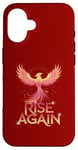 iPhone 16 Phoenix Rising: Ignite the Flame Within Case