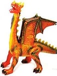 Globo Toys  38 cm WToy Soft Flying  Dragon Orange