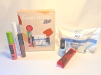 Boots beauty heroes gift box no7 rimmel revlon revolution collection maybelline