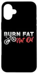 iPhone 16 Plus Burn Fat Not Oil Fat Bike Design Fat Tires Biker Fat Bike Case