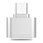 USB-A 3.0 -> C OTG-adapter, sølvgrå