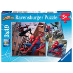 Puzzles 3X49 P - Spider-Man En Action - Spiderman