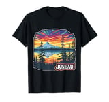 Juneau Alaska Vacation Wildlife Bears Moose Adventure T-Shirt