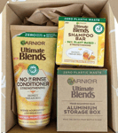 Ultimate Blends Garnier Honey Treasure Pack - Shampoo Bar, No Rinse Conditioner