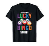 Funny Bingo Winner Lucky Bingo Shirt Bingo Player Bingo T-Shirt