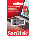 Clé Usb 2.0 Cruzer Blade 32 Go Sandisk - La Clé Usb