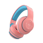 Pliable Jeu Écouteurs Sans Fil Casque Pour Téléphone Pc Gaming Enfants Cadeau Dr-52 Nouveau Hifi Stéréo Casques Over-head-rose