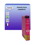 Cartouche Compatible pour Epson WorkForce WF-7610DWF, WF-7620DTWF remplace Epson T2713 / T2703 (27XL) Magenta - T3AZUR