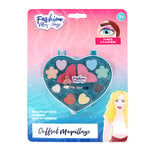 FASHION MAQUILLAGE Coffret de Maquillage Fard A Paupières-258002-Imitation-10 cm-Modèle Aléatoire (Papillon, Cœur ou Rectangle) -À Partir de 5 Ans, 258002, Multicolore