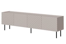 Munkedal TV-benk 200 cm - Kashmir & mediabenk Beige