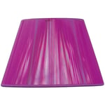 Inspired Lighting - Inspired Abat-jour en soie violet fuschia 250/400 mm x 250 mm