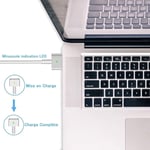 Chargeur 85W T Magsafe 2 compatible avec Macbook Pro 15 et PRO 17'' Après 2012, A1398 A1424 20V/4.25A