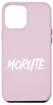 Coque pour iPhone 12 Pro Max Morute Aesthetic Poupée effrayante + Mignon Horreur Goth Dents