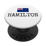 Chemise de voyage Hamilton New Zealand Souvenir Aotearoa pour femmes et hommes PopSockets PopGrip Adhésif