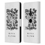 OFFICIAL BIFFY CLYRO GRAPHICS LEATHER BOOK WALLET CASE FOR SONY PHONES 1