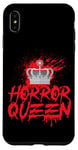 iPhone XS Max Scary Horror Movie Blood Crown Horror Queen Case