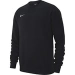 Nike Men's M CRW FLC TM CLUB19 Sweatshirt, Black/(White), XL