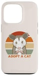 iPhone 13 Pro ADOPT A CAT Funny Possum Opossum Street Cats Cute Kitty Meme Case