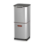 Joseph Joseph Totem Compact 40L Bin Silver