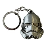 South Coast Jewellery Star Wars Silver Stormtrooper Head Metal Keyring Keychain Bag Pencil Case Charm Pendent Zip Accessory