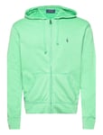 Spa Terry Full-Zip Hoodie Tops Sweat-shirts & Hoodies Hoodies Green Polo Ralph Lauren