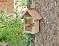 Wildlife World Habitat de Jardin en Bois pour Papillons, Mites et Lacets