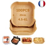 COSORI Papier de cuisson pour friteuse sans huile, 100 pièces de papier de