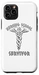 iPhone 11 Pro Medical Professional Nursing School Survivor Graduate Nurse Case