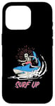 iPhone 16 Pro Surf Up Skeleton Surfer Case