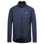 GORE WEAR Men's Cycling Jacket, GORE-TEX PACLITE, Orbit Blue, XL