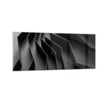 Impression sur Verre 100x40cm Tableaux Image Photo 3D Labyrinthe Moderne