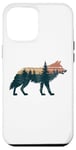 Coque pour iPhone 12 Pro Max Loup Randonnée Chasse Plein Air Camping Forêt Homme Femme Loup