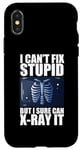 Coque pour iPhone X/XS Meilleur radiologiste pour homme et femme Radiologiste Rad Tech Xray