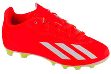 chaussures de football pour un garçon, adidas X Crazyfast Club FXG, Rouge