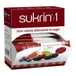 Sukrin Erythritol (Sukrin) og stevia - portionspakker - 200 g