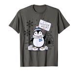 Is It Winter Break Yet? Penguin Funny Christmas Vacation T-Shirt