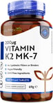 Vitamine K2 MK-7 200Mcg - 365 Micro-Comprimés Végétaliens (Pas De Gélules) - Con