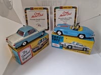 Corgi Model Club Reissue  231 Triumph Herald & Mercedes Benz300sl 