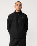 Gant Mens Quilted Windcheater Jacket - Black - Size 4XL