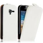 Housse Coque Etui - Samsung - Galaxy Ace 2 - Souple - Blanc - Mixte