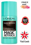 L'Oreal Paris Magic Retouch Instant Root Touch Up Concealer Spray Dark Brown75ml