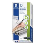 STAEDTLER 318 B10 Lumocolor Permanent Pen, Fine Line Width, 0.6mm - Assorted Col