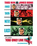 Pyramid International James Bond You Only Live Twice Teaser, Medium Canvas