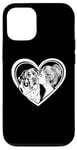 iPhone 12/12 Pro Saint Bernard Mom Dog Art Valentine's Day Heart Case