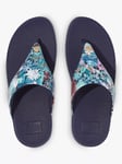 FitFlop Jim Thompson Lulu Leather Toe Post Sandals, Heritage Blue