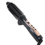 Foldable Hair Curler Straightening Brush Adjustable Temperature Anti Scald C GF0