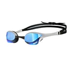 Arena Cobra Ultra Swipe Mr Lunettes De Plongée, Homme, Bleu-Argent, Taille unique