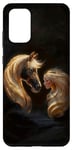 Coque pour Galaxy S20+ Cheval et fille élégant mystique fantaisie graphique conte de fées